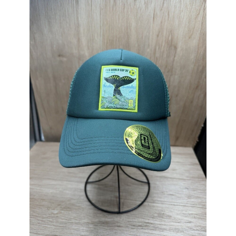 NWT FIFA World Cup 2026 Poster Seattle T2 Foam Trucker Hat
